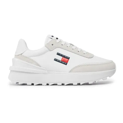 Tommy Jeans , Tech Runner Sneakers ,White female, Sizes: