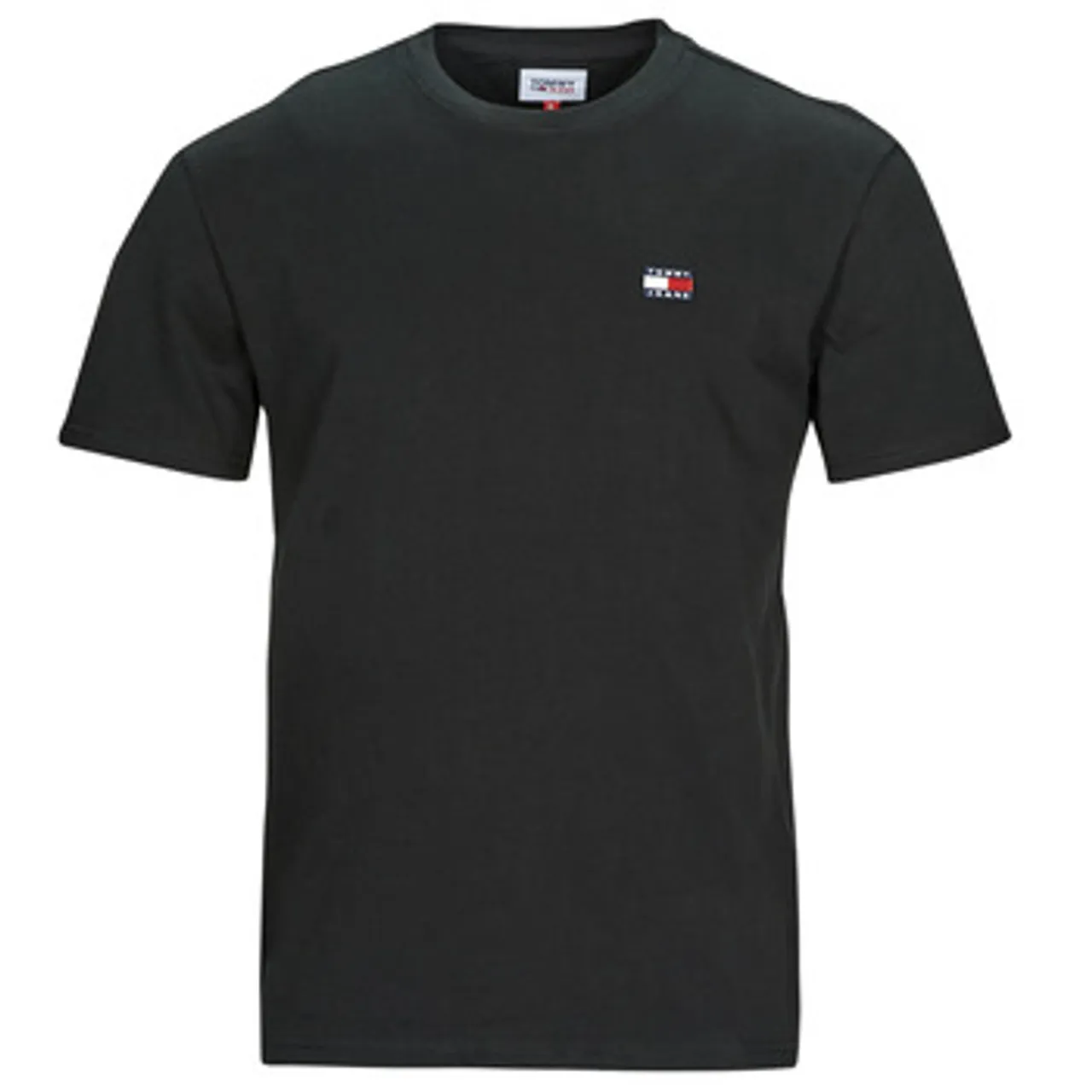 Tommy Jeans  TJM CLSC TOMMY XS BADGE TEE  men's T shirt in Black