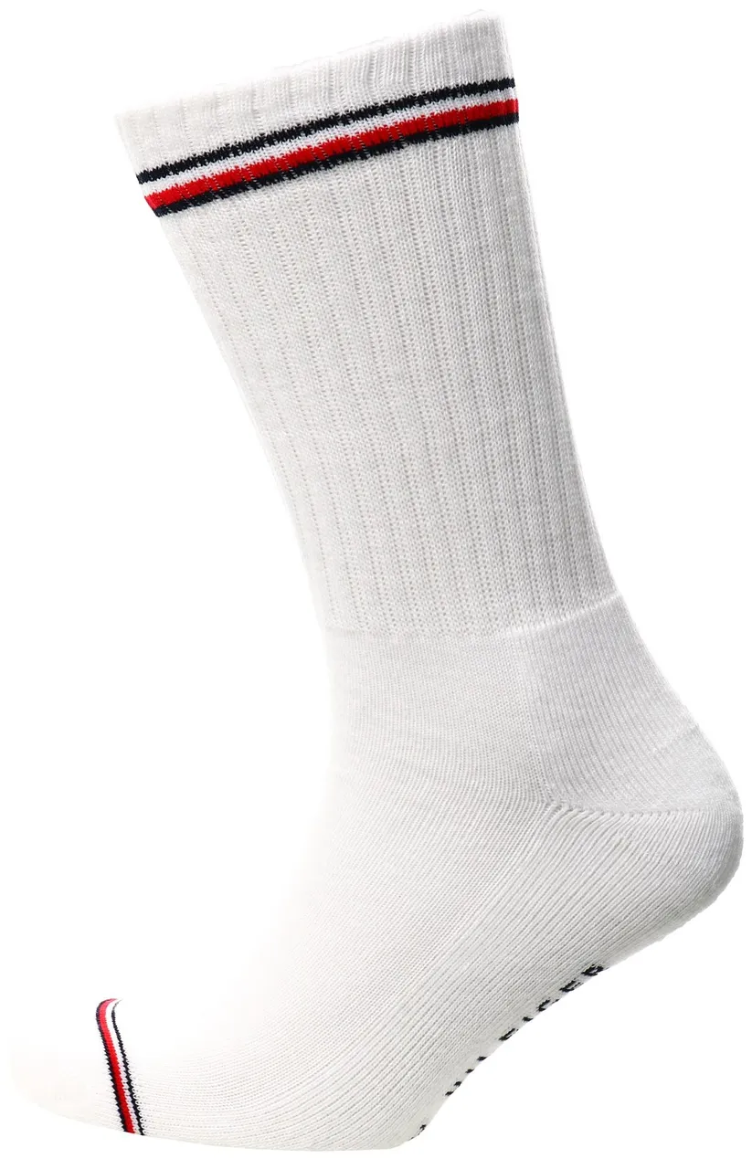 Tommy Jeans White 2-Pack Iconic Socks