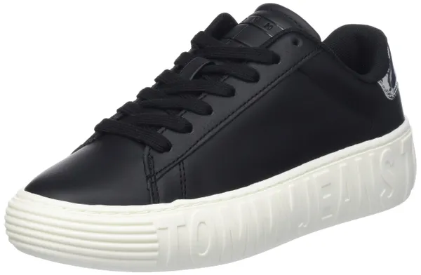 Tommy Jeans Women Cupsole Trainers Leather