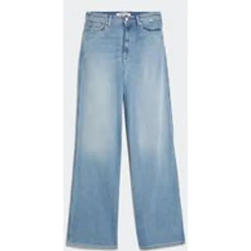 Tommy Jeans Women's Claire High Rise Wide Leg Jeans in Denim Light