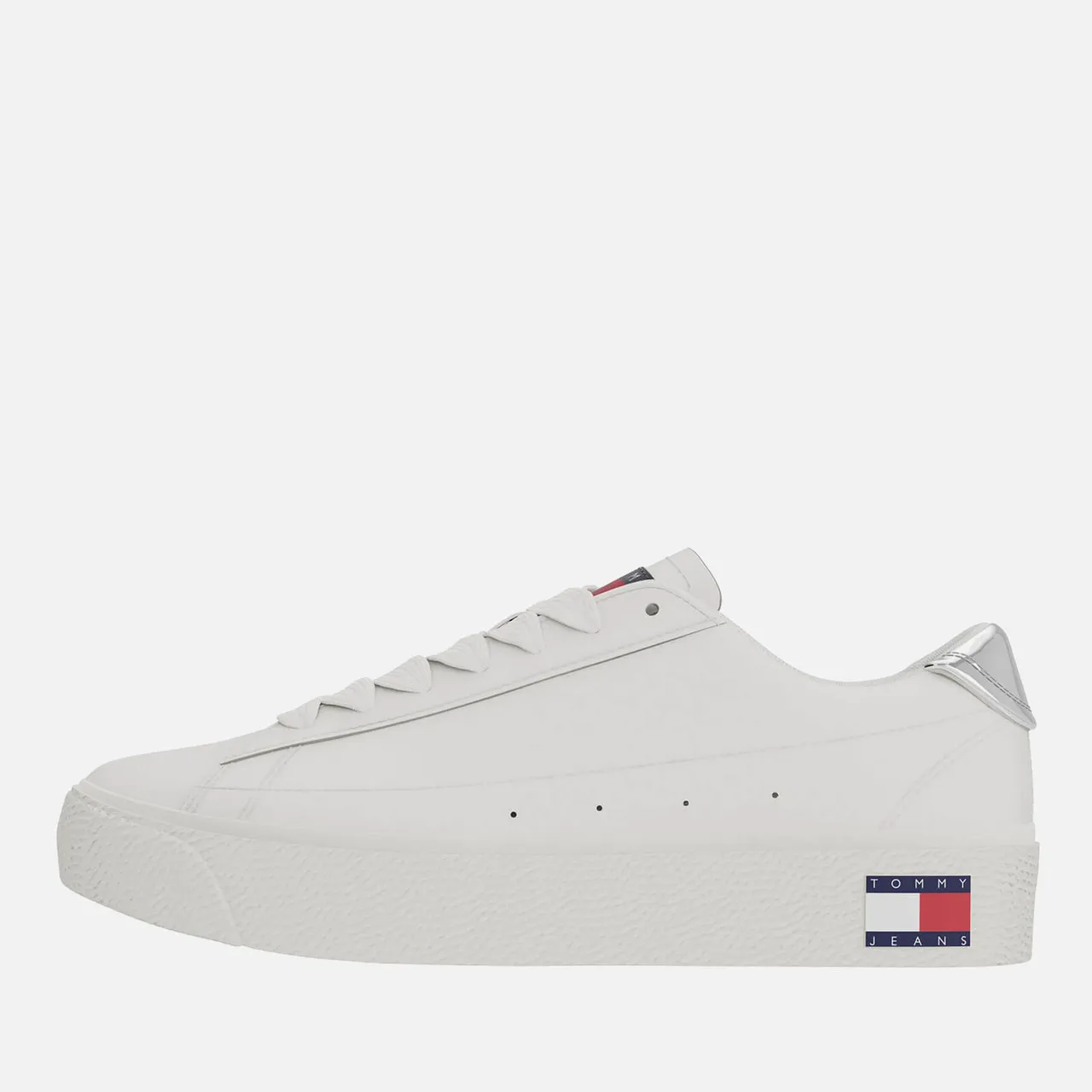 Tommy Jeans Women's Leather Vulcanised Trainers