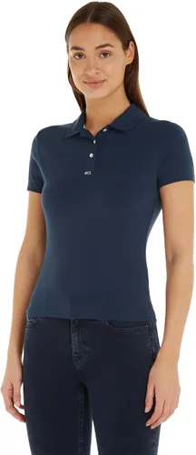 Tommy Jeans Women's Short-Sleeve Polo Shirt Essential Slim