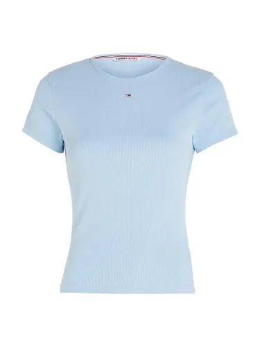 Tommy Jeans Women's Short-Sleeve T-Shirt Essential Rib Crew