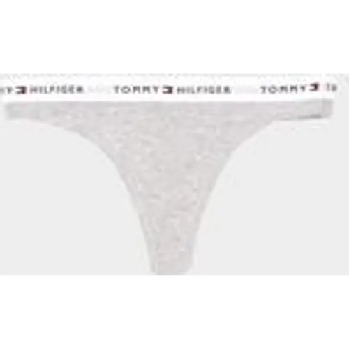 Tommy Jeans Women's Thong In Light Grey Heather