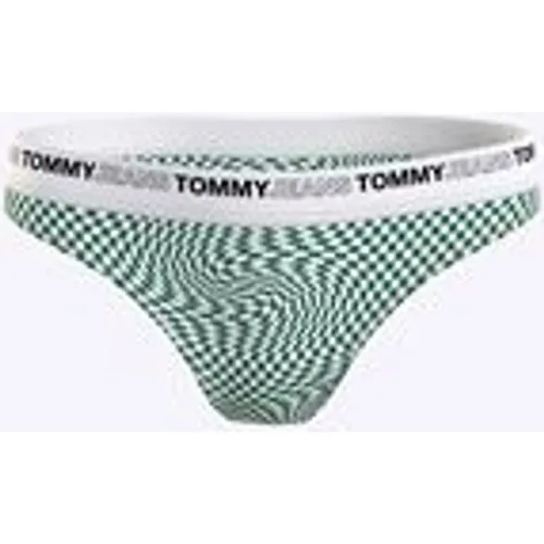 Tommy Jeans Women's Thong Print In Warped Check