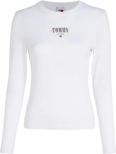 Tommy Jeans Women's Tjw Slim Essential Logo 1 Tee Ls L/S