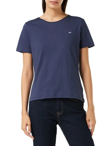Tommy Jeans Women's Tjw Slim Jersey C Neck T Shirt