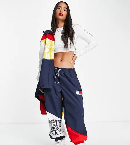 Tommy Jeans x ASOS co-ord exclusive splice logo jogger in multi
