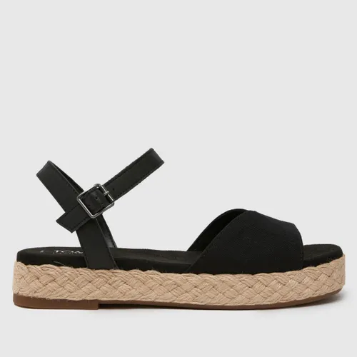 Toms Abby Sandals in Black