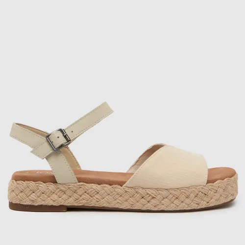 Toms Abby Sandals in Off-white Multi