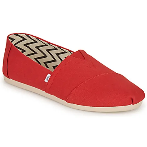 Toms  ALPARGATA  men's Espadrilles / Casual Shoes in Red