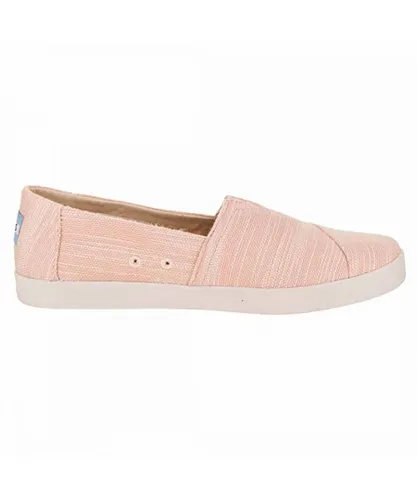 Toms Alpargata Pink Womens Shoes