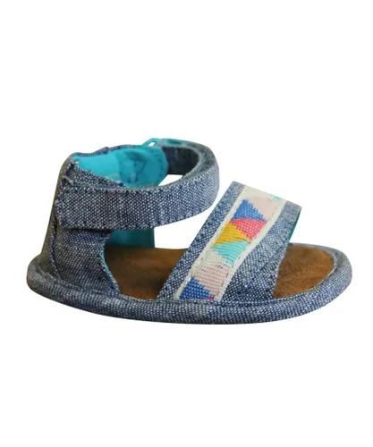 Toms Childrens Unisex Shiloh Blue Sandals Textile
