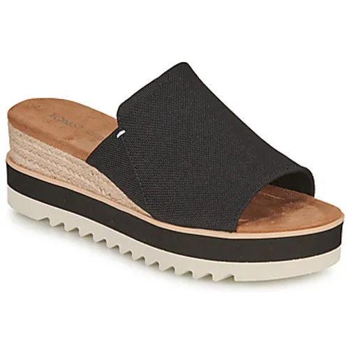 Toms  DIANA MULE  women's Mules / Casual Shoes in Black