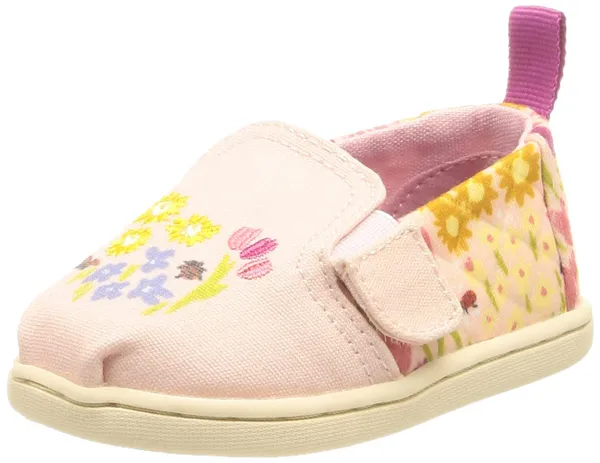 TOMS Girl's Alpargata Twin Gore' Loafer