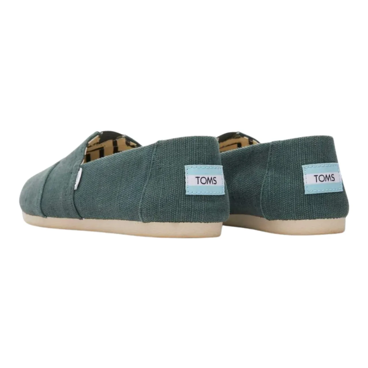 Toms , Green Alpargata Loafers ,Green female, Sizes: