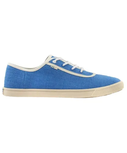 Toms Low Blue Womens Plimsolls Canvas (archived)