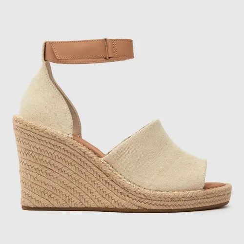 Toms Marisol Wedge Sandals In Natural