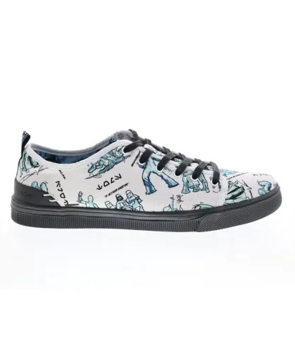 Toms TRVL Lite Low Star Wars White Womens Trainers Canvas