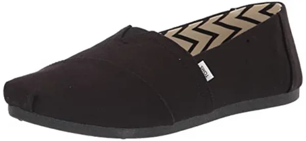 TOMS Womens Recycled Cotton Alpargata Loafer Flat