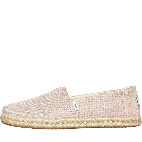 TOMS Womens Rope Espadrilles Pink