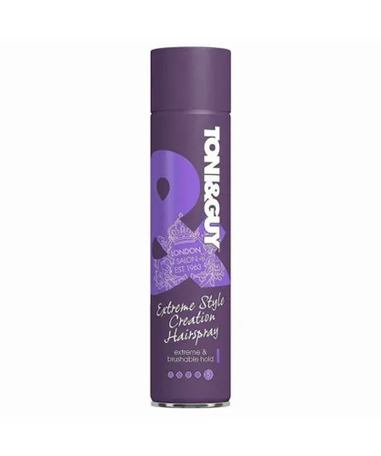 Toni & Guy Unisex Extreme Style Creation Hairspray 250ml - NA Lace - One Size