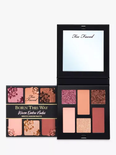 Too Faced  Born This Way Mini Palette, Warm Ember Nudes - Warm Ember Nudes - Unisex