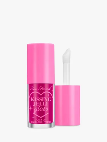 Too Faced Kissing Jelly Lip Oil Gloss - Raspberry - Unisex - Size: 4.5ml