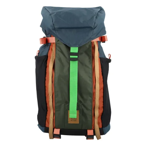 Topo Designs , Blue Olive Mountain Pack Handbag ,Multicolor unisex, Sizes: ONE SIZE