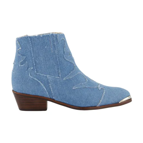 Toral , Ankle Boots ,Blue female, Sizes: