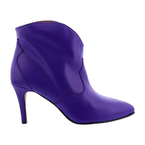 Toral , Ankle Boots ,Purple female, Sizes: