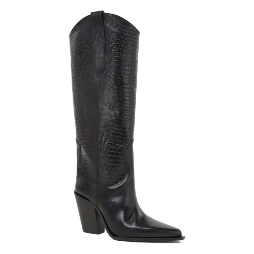 Toral , Black Boots ,Black female, Sizes: