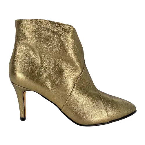 Toral , Gold ankle boots ,Yellow female, Sizes:
