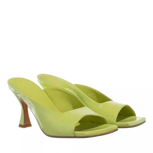 Toral Sandals - Toral Textured Leather Sandals - green - Sandals for ladies
