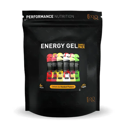 Torq Energy Gel Sample Pack of 6 - Ultimate On The Go Quick