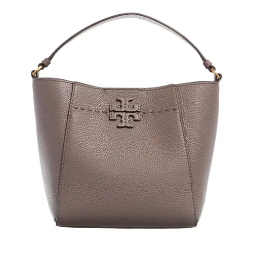 Tory Burch Bucket Bags - McGraw Small Bucket Bag - brown - Bucket Bags for ladies