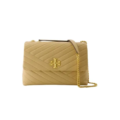 Tory Burch , Convertible Leather Handbag ,Beige female, Sizes: ONE SIZE