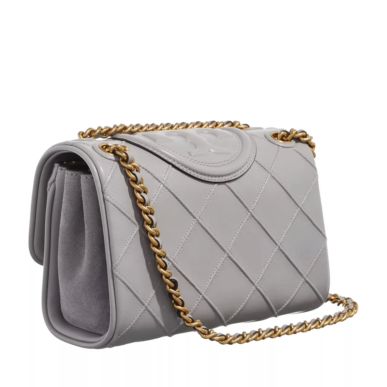 Tory Burch Crossbody Bags - Fleming Soft Small Convertible Shoulder Bag - grey - Crossbody Bags for ladies