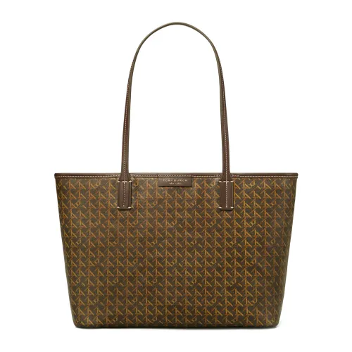 Tory Burch , Ever Ready Small Tote Bag ,Brown female, Sizes: ONE SIZE