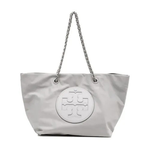 Tory Burch , Gray Tote Bay ,Gray female, Sizes: ONE SIZE