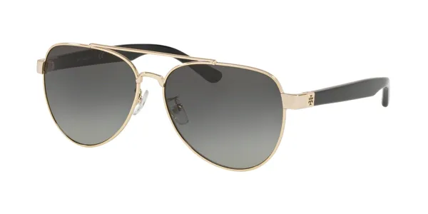Tory Burch TY6070 327111 Women's Sunglasses Gold Size 57