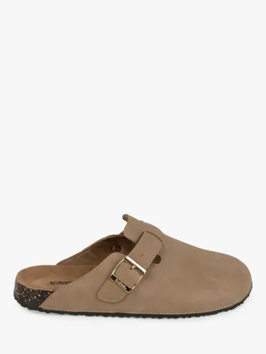 totes Buckle Clogs, Taupe - Taupe - Female