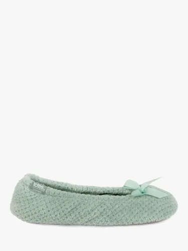 totes Terry Popcorn Ballet Slippers - Mint - Female
