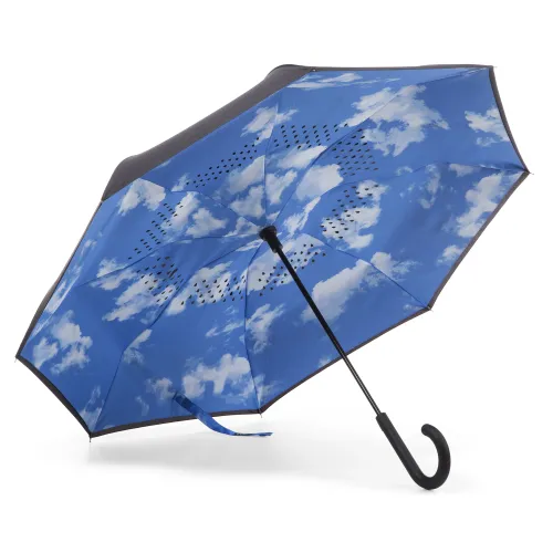 totes The InBrella Reverse Close Umbrella