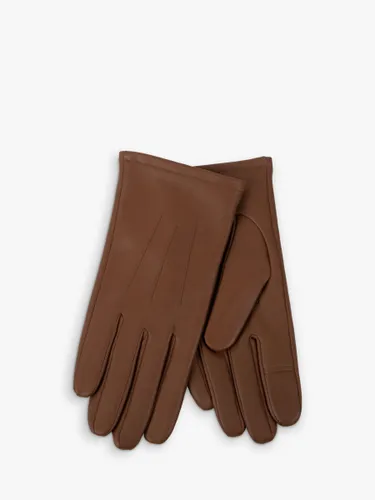 totes Three Point Leather Gloves - Tan - Female