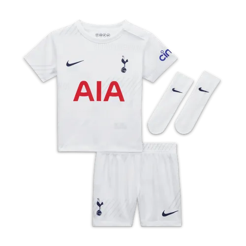 Tottenham Hotspur 2023/24 Home Baby/Toddler Nike Dri-FIT 3-Piece Kit - White - Polyester