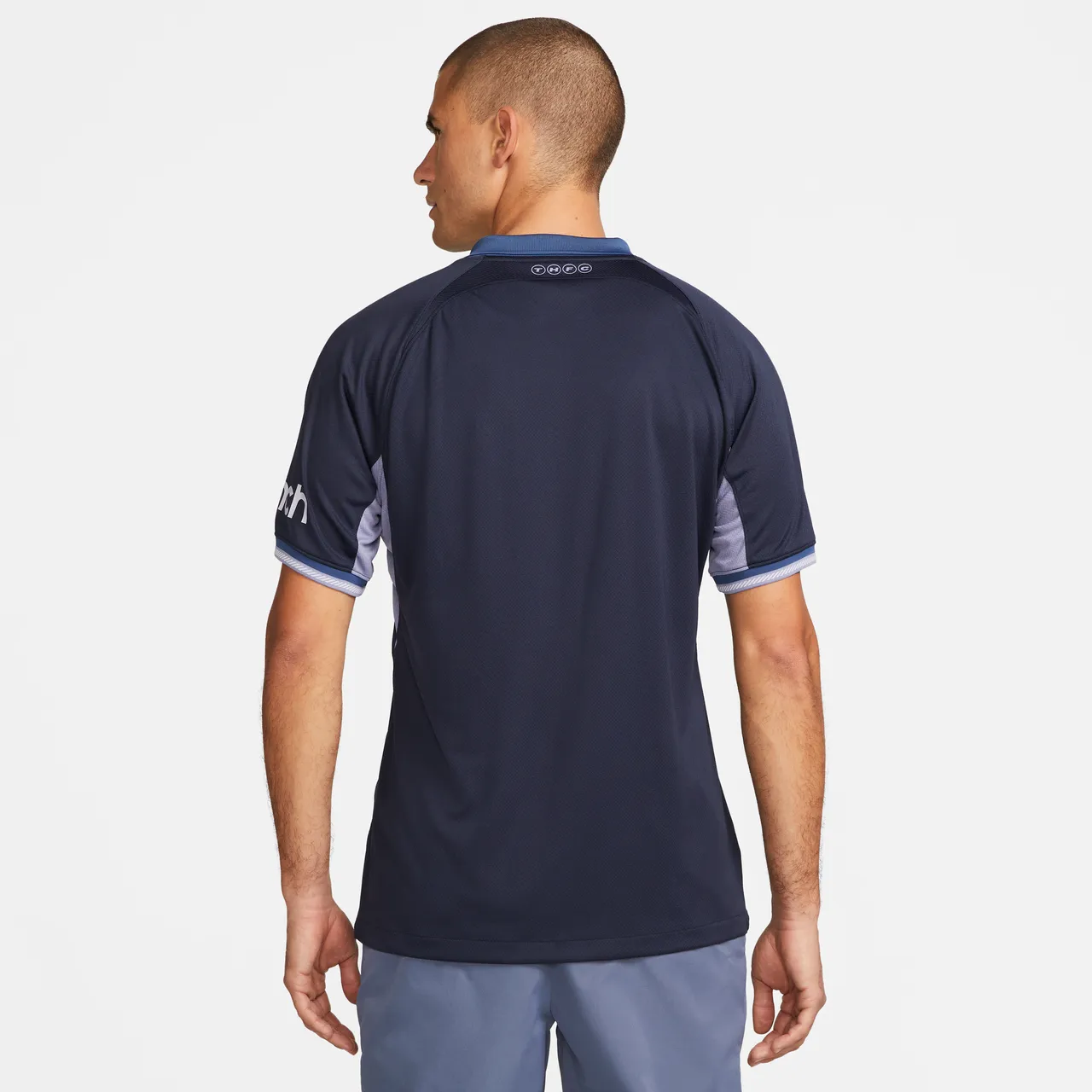 Tottenham Hotspur 2023/24 Stadium Away Men's Nike Dri-FIT Football Shirt - Blue - Polyester