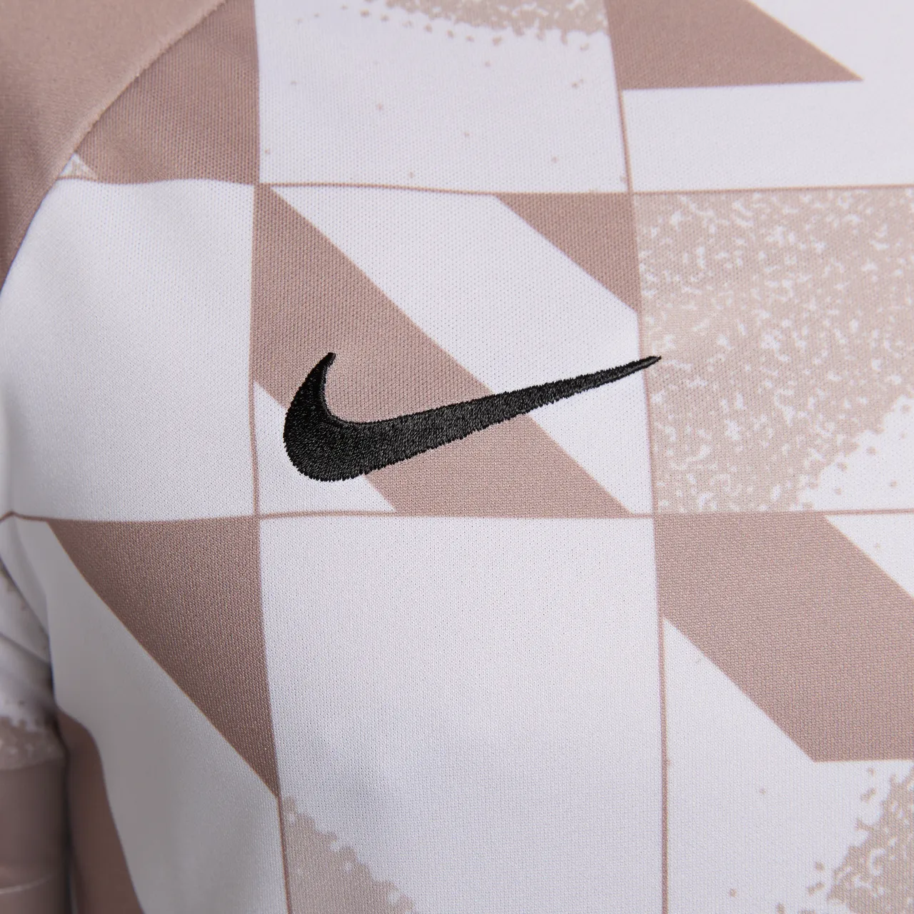 Tottenham Hotspur Academy Pro Third Men's Nike Dri-FIT Football Pre-Match Short-Sleeve Top - White - Polyester
