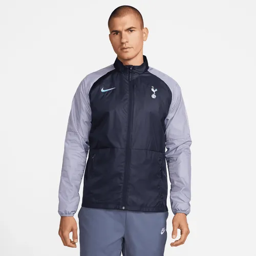 Tottenham Hotspur Repel Academy AWF Men's Nike Football Jacket - Blue - Polyester